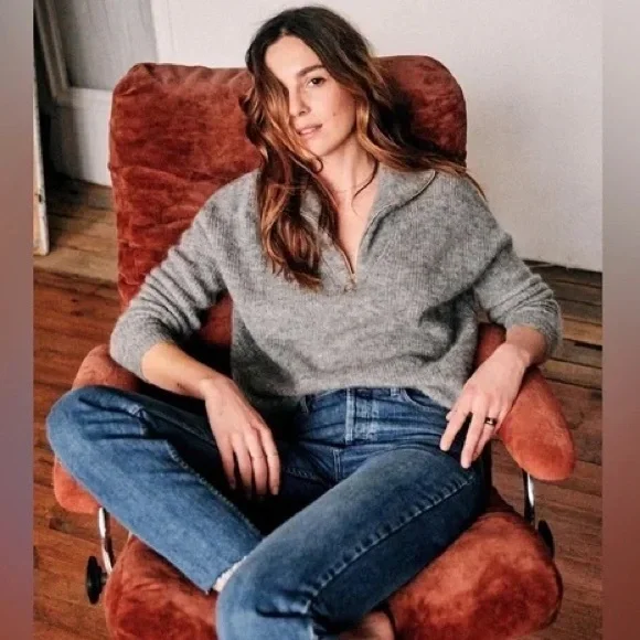 Sézane Johnny Sweater - Picture 1 of 8